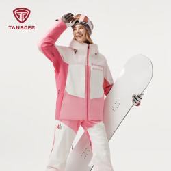 坦博尔 ALTAY 鹅绒单板拼接滑雪服 男女同款TE5550580A