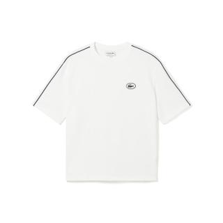 LACOSTE 法国鳄鱼男装春夏宽松休闲爆款日常高级纯棉短袖男士T恤衫百搭男