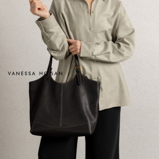 VANESSA HOGAN VH女包风筝托特包轻奢植鞣牛皮大容量通勤单肩包生日礼物送女友