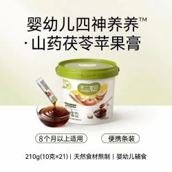 不二宝贝 四神养养 婴幼儿山药茯苓苹果膏 210g