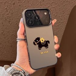 C 【裸机手感】马上有财 iPhone6-17系列苹果手机壳