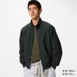 哈灵顿茄克优衣库男装女装/外套夹克26春夏新款484610 487318