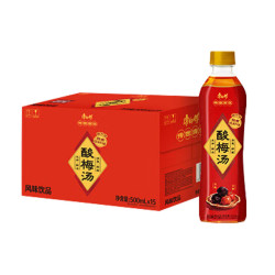 康师傅 酸梅汤 中式风味果汁饮料  山楂/酸梅味 500ml