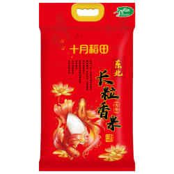 十月稻田 辽河长粒香米2.5kg 东北大米 团购福利 年货节礼品