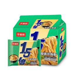 今麦郎 今野方便面 葱香排骨面 132g*5袋