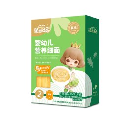 果蔬妃1盒婴幼儿二价铁营养细面宝宝辅食钙铁锌3种维生素细面条