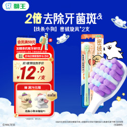 狮王 超软毛 牙刷  2支