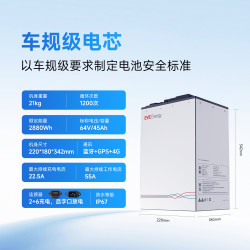 亿纬锂能 64V45Ah 磷酸铁锂电池