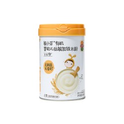 敏小芽高铁米粉低敏初添婴幼儿米糊大米粉有机宝宝营养辅食6个月+