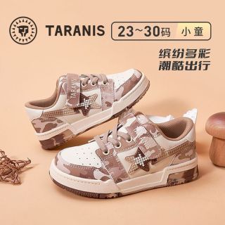 移动端：泰兰尼斯 春秋季儿童板鞋舒适防踢男童时尚休闲轻便百搭户外运动鞋