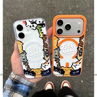 C 【裸机手感】一圈猫咪 iPhone6-17系列苹果手机壳