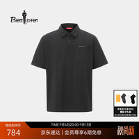 比音勒芬 2026夏季新款男士T恤经典简约工装风短袖POLO衫