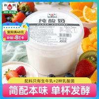 和润 纯酸奶 400g*2盒