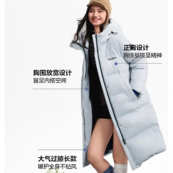 波司登 真五折！男女同款加厚连帽长款羽绒服  B260245171DS