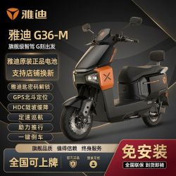 雅迪 [雅迪]正品电动车G36-M超长续航强动力大功率通勤代步电动摩托车72V21A