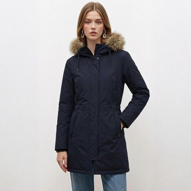 HELLY HANSEN 女式时尚保暖透气连帽派克大衣