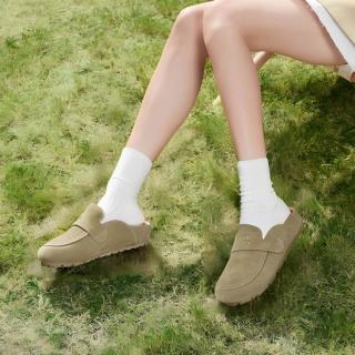 康莉 休闲百搭春夏时尚勃肯鞋女半拖穆勒拖包头凉鞋一脚蹬