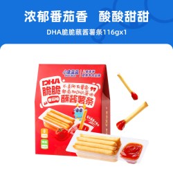 小鹿蓝蓝 蘸酱薯条酥脆爽口宝宝零食哄娃必备蘸番茄酱便携儿童零食