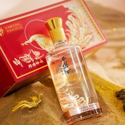 西凤酒 凤鸣长安 52度 凤香型白酒 500ml*1瓶