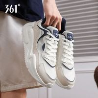 361° 男鞋运动鞋网面透气夏季跑步鞋轻便软底复古老爹鞋休闲减震