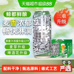 鲸都鲜酿 精酿啤酒  1x12x500ml