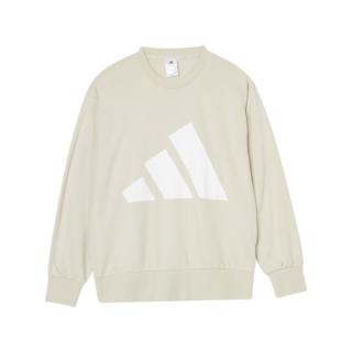 adidas 男子经典LOGO舒适耐磨运动休闲长袖卫衣套头衫