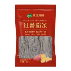双塔 500g红薯粉条地瓜粉木薯粉麻辣烫酸辣粉火锅粉丝家用商用批发