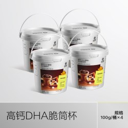 光合星球 高钙星球脆筒杯磨牙小馒头巧克力儿童零食