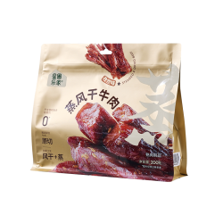 星圃 风干牛肉干健康零食牛肉棒儿童零食肉类高蛋白易嚼200g/袋