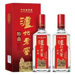 泸州老窖 特曲浓香型白酒38度500ml*2瓶装酒水送礼收藏白酒