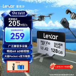 雷克沙 SILVER PLUS TF卡 V30 128GB