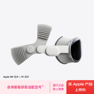 Apple Vision Pro  25年新款M5芯片 头戴显示器VR眼镜256GB头带M遮光罩33W  MHDW4CH/A