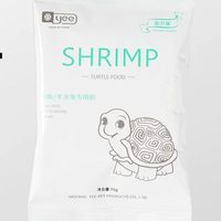 yee 南极磷虾龙鱼饲料无盐虾干鱼食龟粮罗汉鱼鹦鹉鱼乌龟专用鱼粮