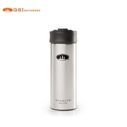 GSI OUTDOORS GSI Microlite 户外轻巧真空不锈钢保温杯水瓶570毫升 67270