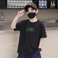 儿童时尚舒适透气短袖文化衫上衣