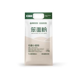 豫娃娃 无添加 小麦粉  石磨面粉5斤 袋装 2.5kg
