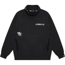 Aape 3969XXJ 半高领字母印花宽松男士卫衣