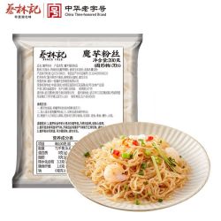 蔡林记 0脂低卡免煮速食魔芋粉丝代餐轻食高饱腹非油炸Q弹200g*1