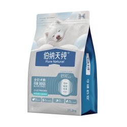 伯纳天纯 舒纯狗粮冻干双拼全价成犬幼犬粮通用泪痕低敏鸭肉梨犬粮 2kg
