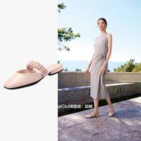 ecco 优雅法式包头拖鞋 安妮208573