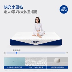 MLILY 零压记忆棉独袋弹簧床垫 1.5米*2米*23cm