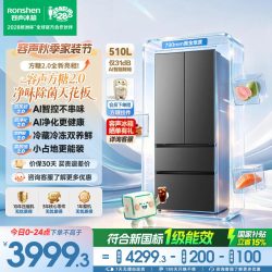容声 BCD-510Q50FZLBD 法式多门 一级能效冰箱