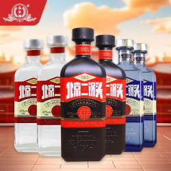 永丰牌 北京二锅头纯粮酿红标 42度清香型白酒 500ml*12瓶