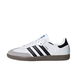 adidas 「T头鞋」adidas/阿迪达斯 三叶草SAMBA OG白色板鞋德训鞋B75806