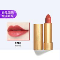 GUCCI 华缎口红3.5g金管208情倾阿根廷蜜桃暖橘