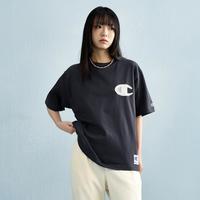 Champion 春夏款男女同款刺绣logo短袖T恤休闲百搭纯棉