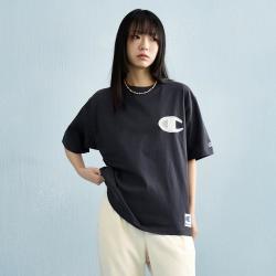 Champion 春夏款男女同款刺绣logo短袖T恤休闲百搭纯棉