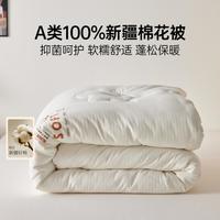 多喜爱 100%新疆棉花被春秋被四季通用宿舍家用加厚保暖冬被子母被芯