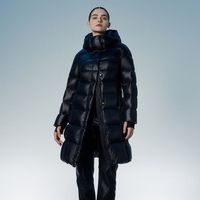 坦博尔 中长款加厚鹅绒羽绒服 高充绒量299g