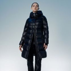 坦博尔 中长款加厚鹅绒羽绒服 高充绒量299g